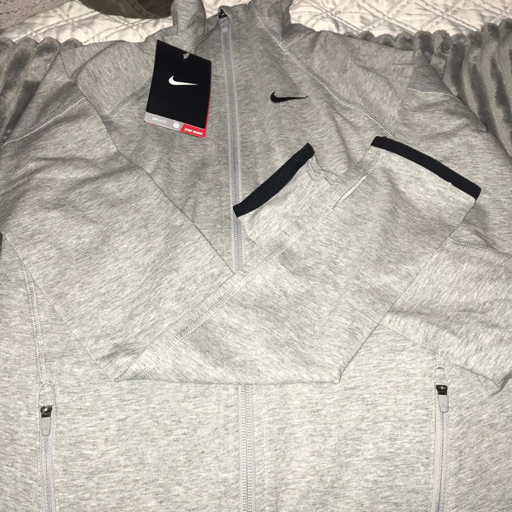 Nike training zip-up.